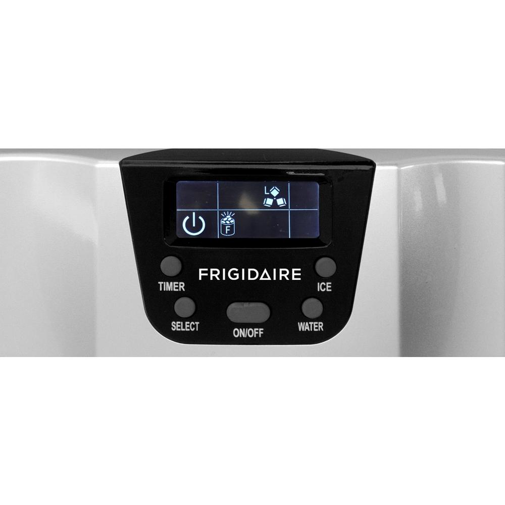 Frigidaire Portable Kitchen Countertop Ice Cube Maker & Water Dispenser Machine