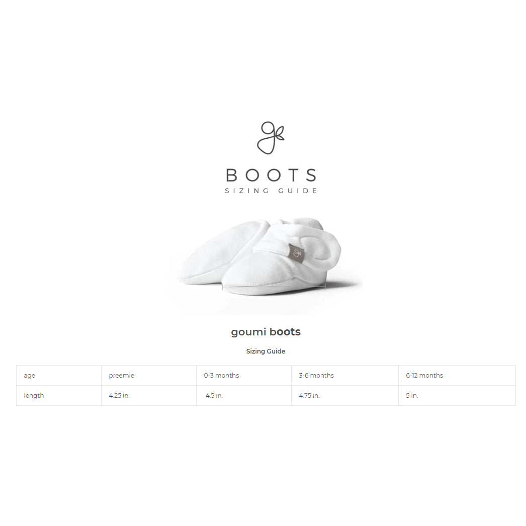 Goumikids Soft Organic Stay On Baby Boots Infant Booties Shoes, 0-3M Succulent - VMInnovations