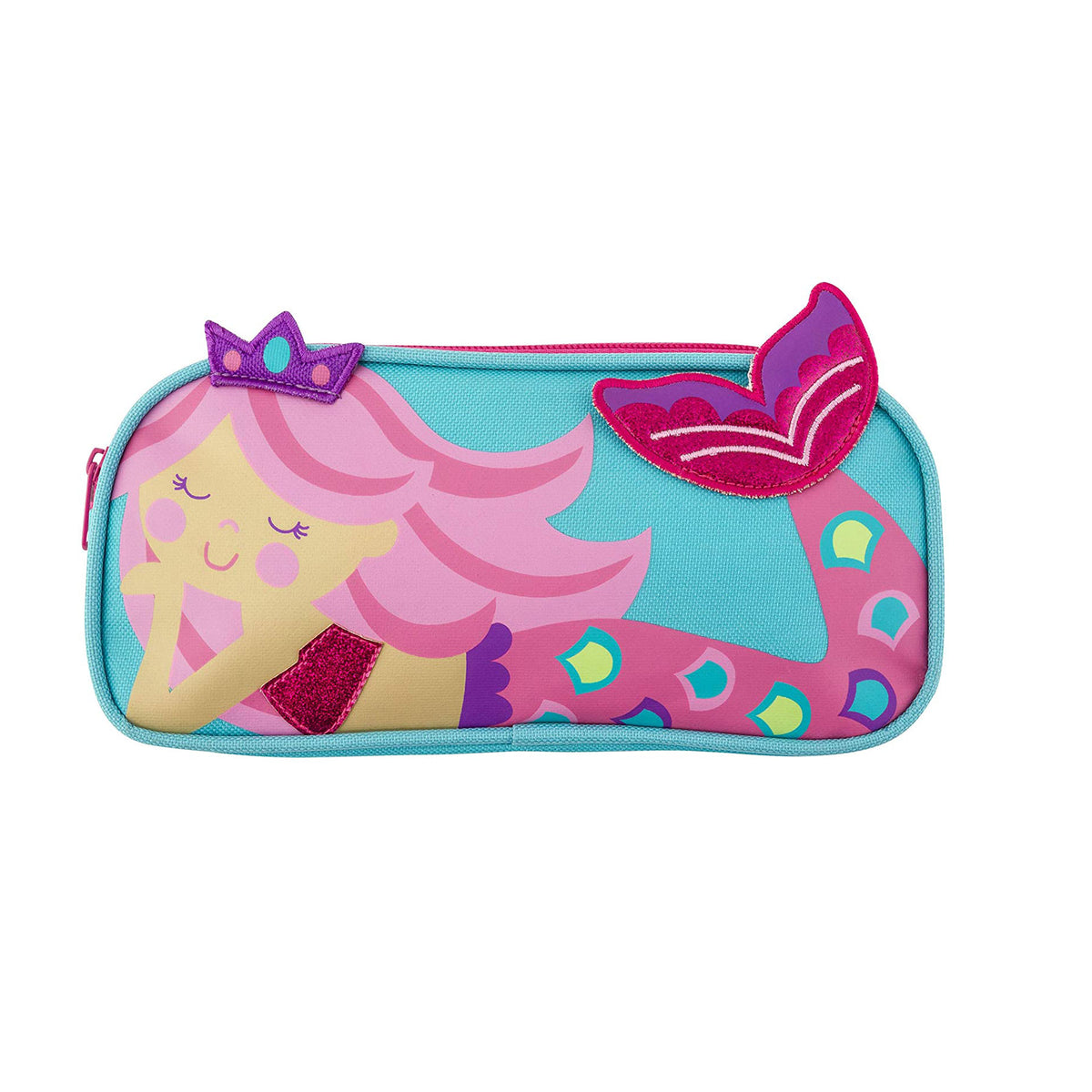 Stephen Joseph 3D Mermaid Fully Insulated Lunch Pals Lunch Box and Pencil Pouch