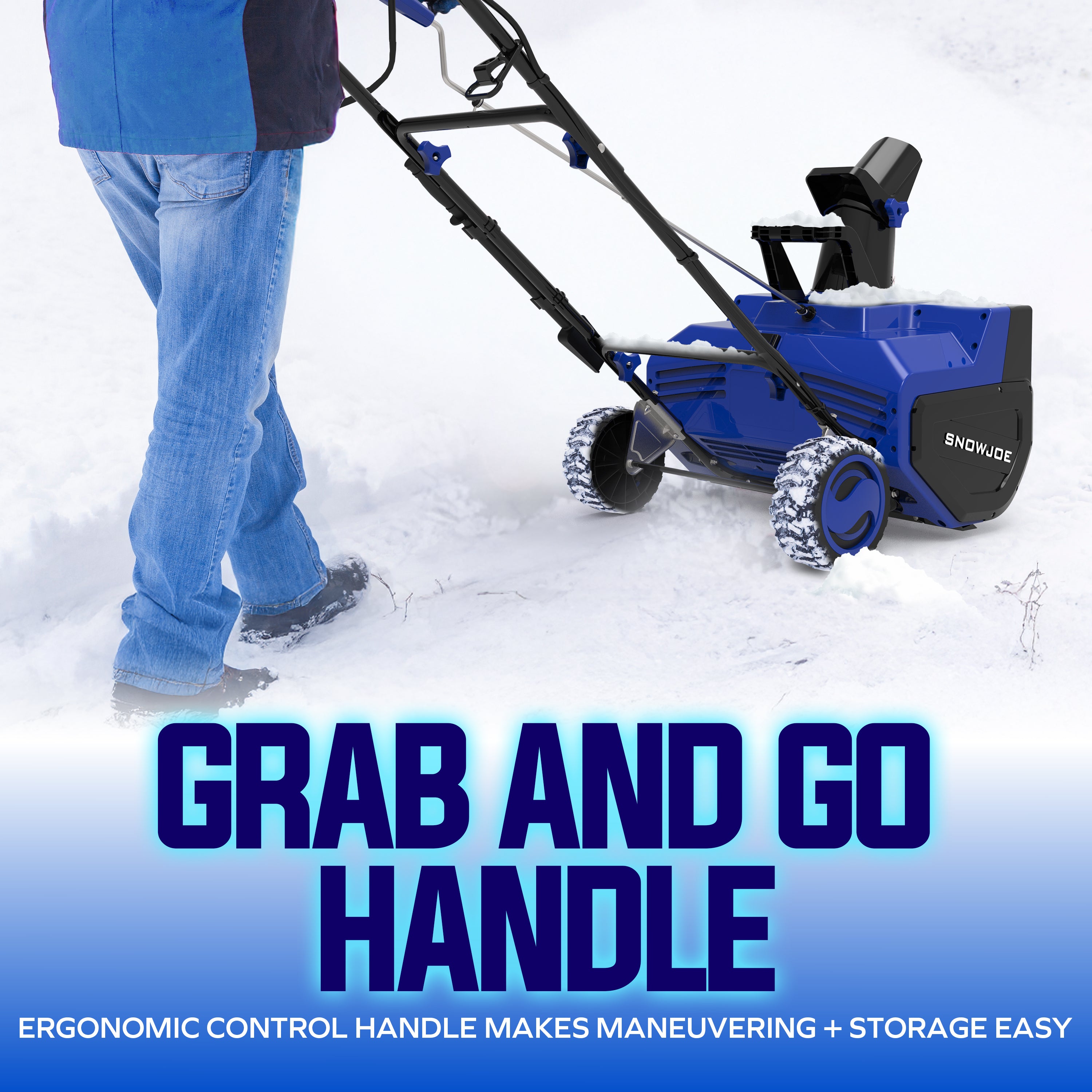 Snow Joe Electric Snow Blower, 22-Inch 14.5-Amp Single Stage, LED Light (Used) - VMInnovations
