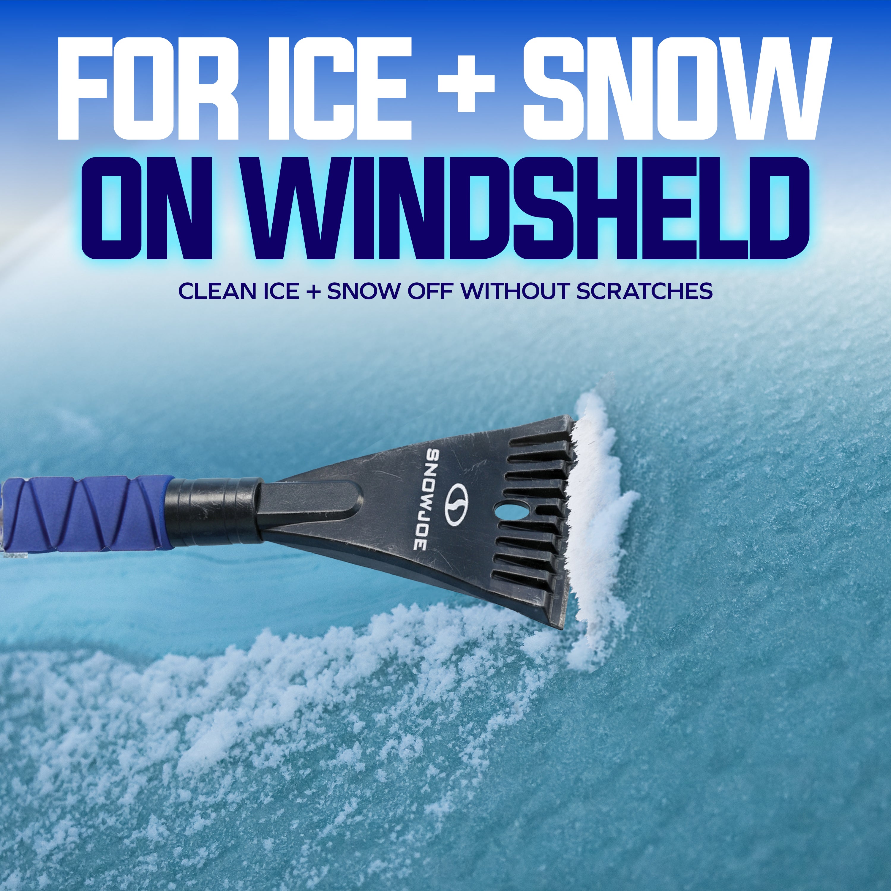 Snow Joe 2 Pack 27" Jumbo Multi-Purpose Ice Scraper & Snow Brush (Open Box) - VMInnovations