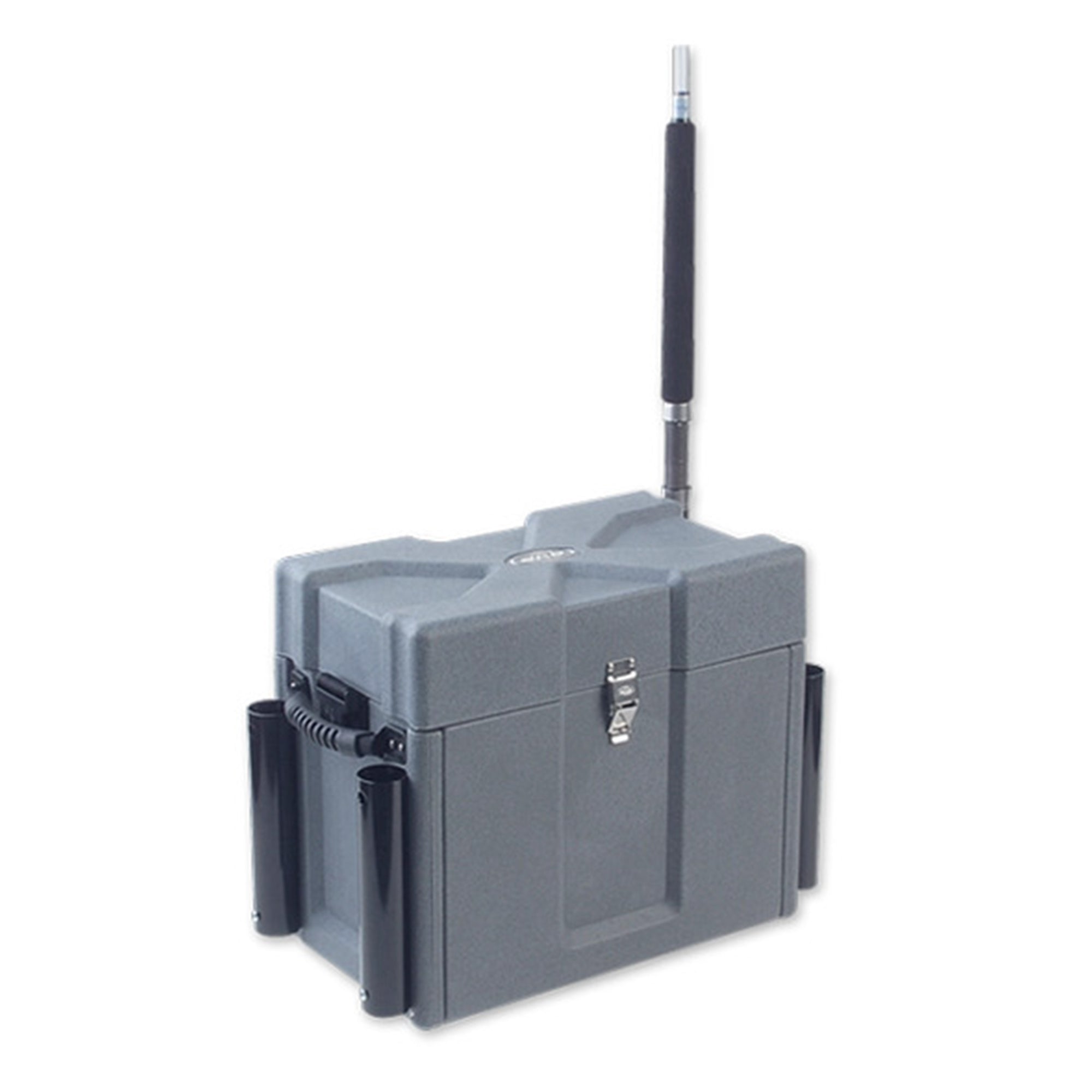 SKB Medium Tackle Box, 4 Storage Boxes with Dividers and Padlockable Latch, Gray - VMInnovations