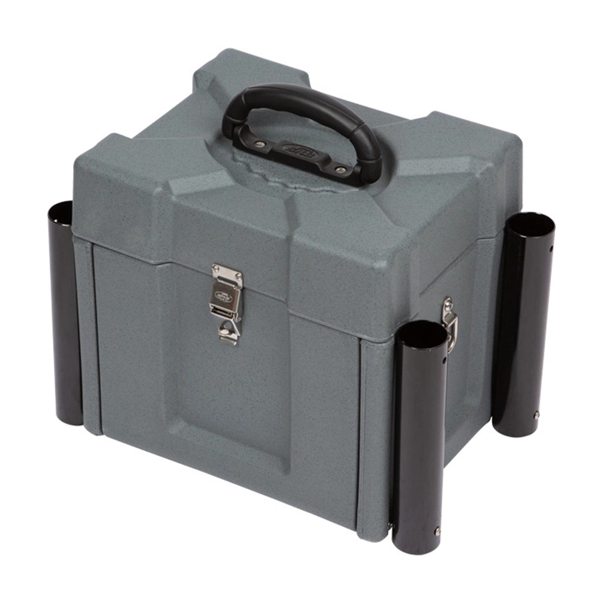 SKB Medium Tackle Box, 4 Drawers with Dividers and 2 Soft Exterior Pockets, Gray
