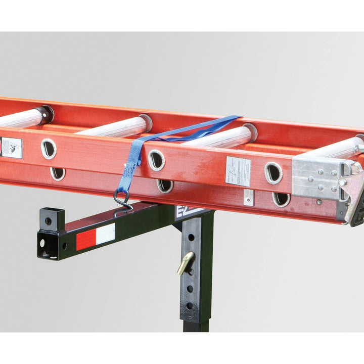 SEEK Adjustable Hitch Mounted Steel Load Extender for Canoes & Kayaks, Black - VMInnovations