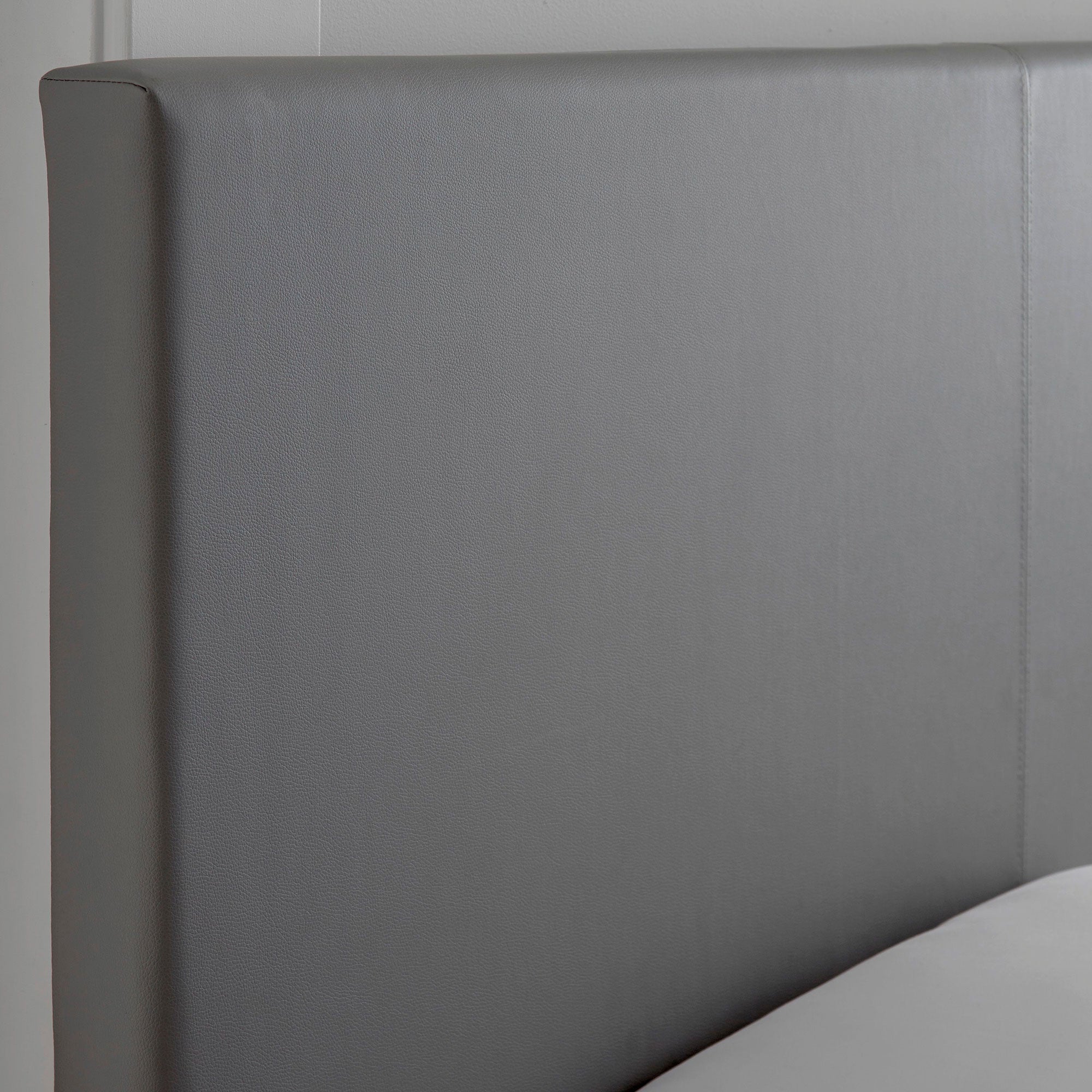 Boyd Sleep Montana Queen Bed Frame Foundation and Headboard, Grey (Open Box)