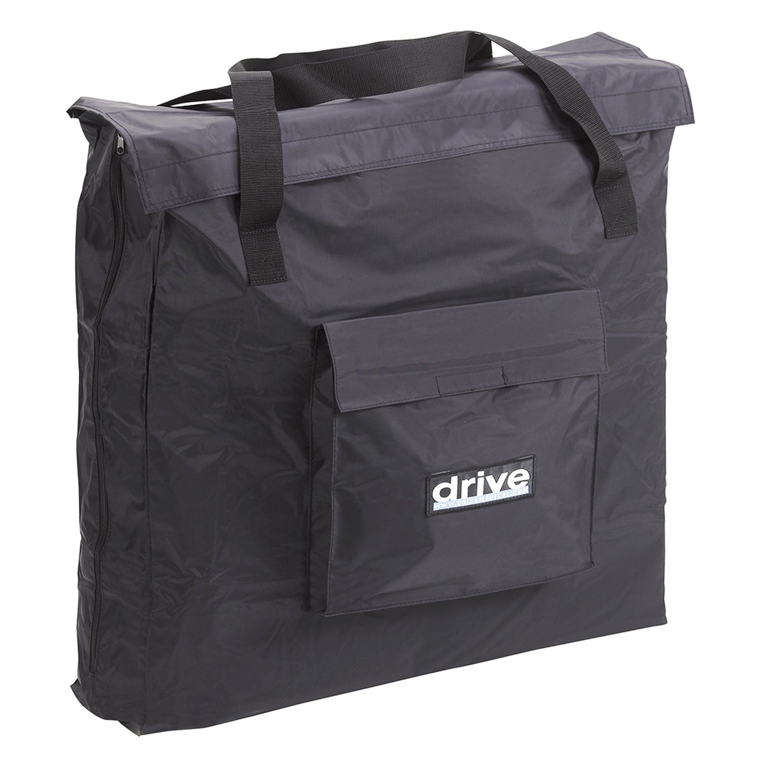 Drive Medical SL18 Super Light Foldable Wheeled Transport Chair with Carry Bag (Open Box)