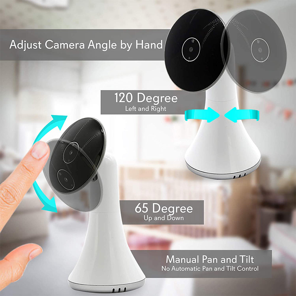 SereneLife SLBCAM550 Wireless Video Camera Streaming Baby Monitoring System