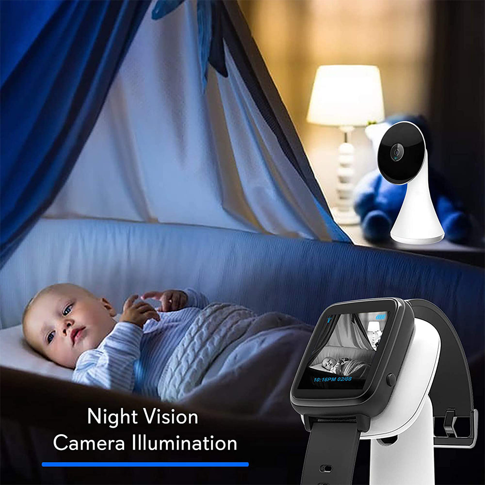 SereneLife SLBCAM550 Wireless Video Camera Streaming Baby Monitoring System