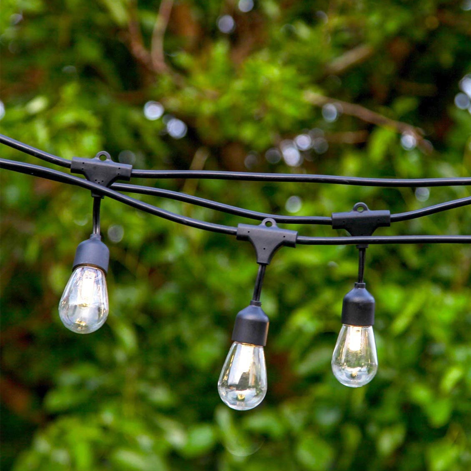Brightech 48-Ft Weatherproof Solar Powered LED Outdoor String Lights (Used) - VMInnovations