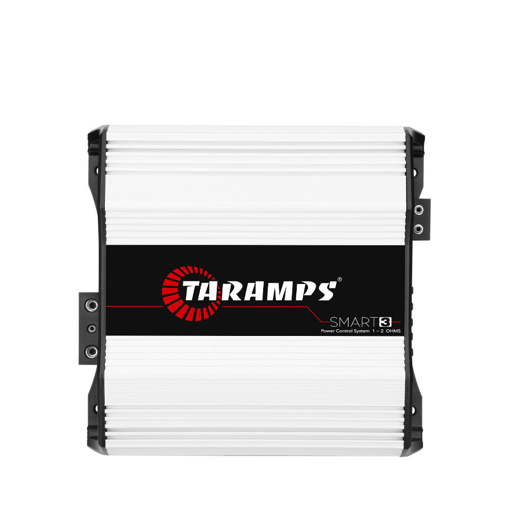 Taramps Smart 3 3000 Watt 1 to 2 Ohms Amp and QPower Amplifier Installation Kit