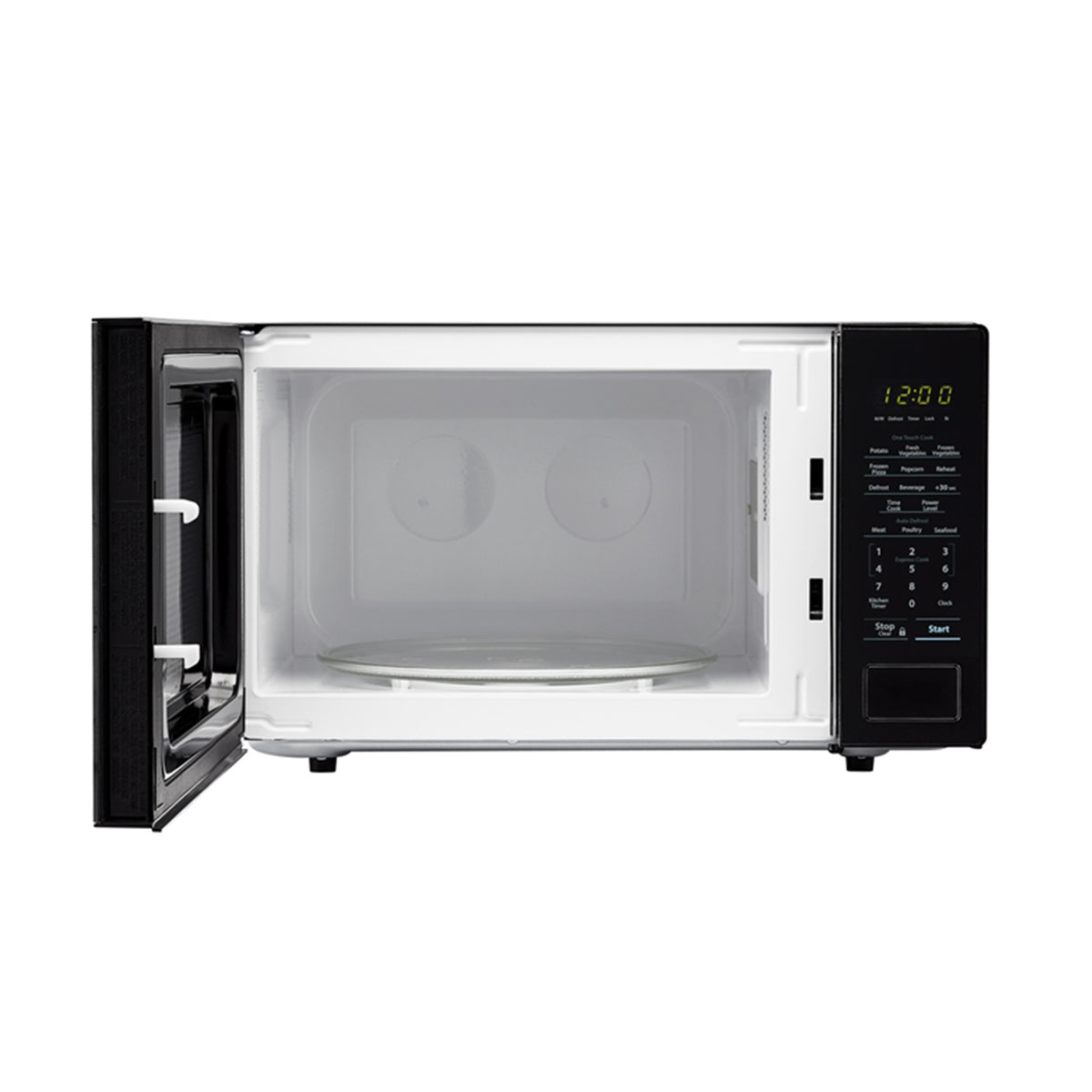 Sharp SMC1131CB 1.1 Cubic Foot Countertop Microwave (Refurbished) (Open Box)