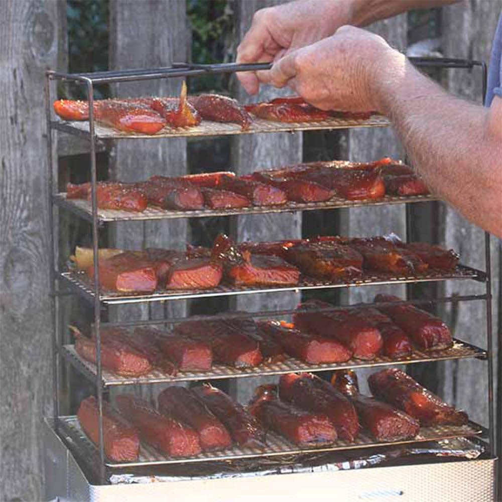 Smokehouse Little Chief Top Load Outdoor Cooking BBQ Electric Wood Chip Smoker
