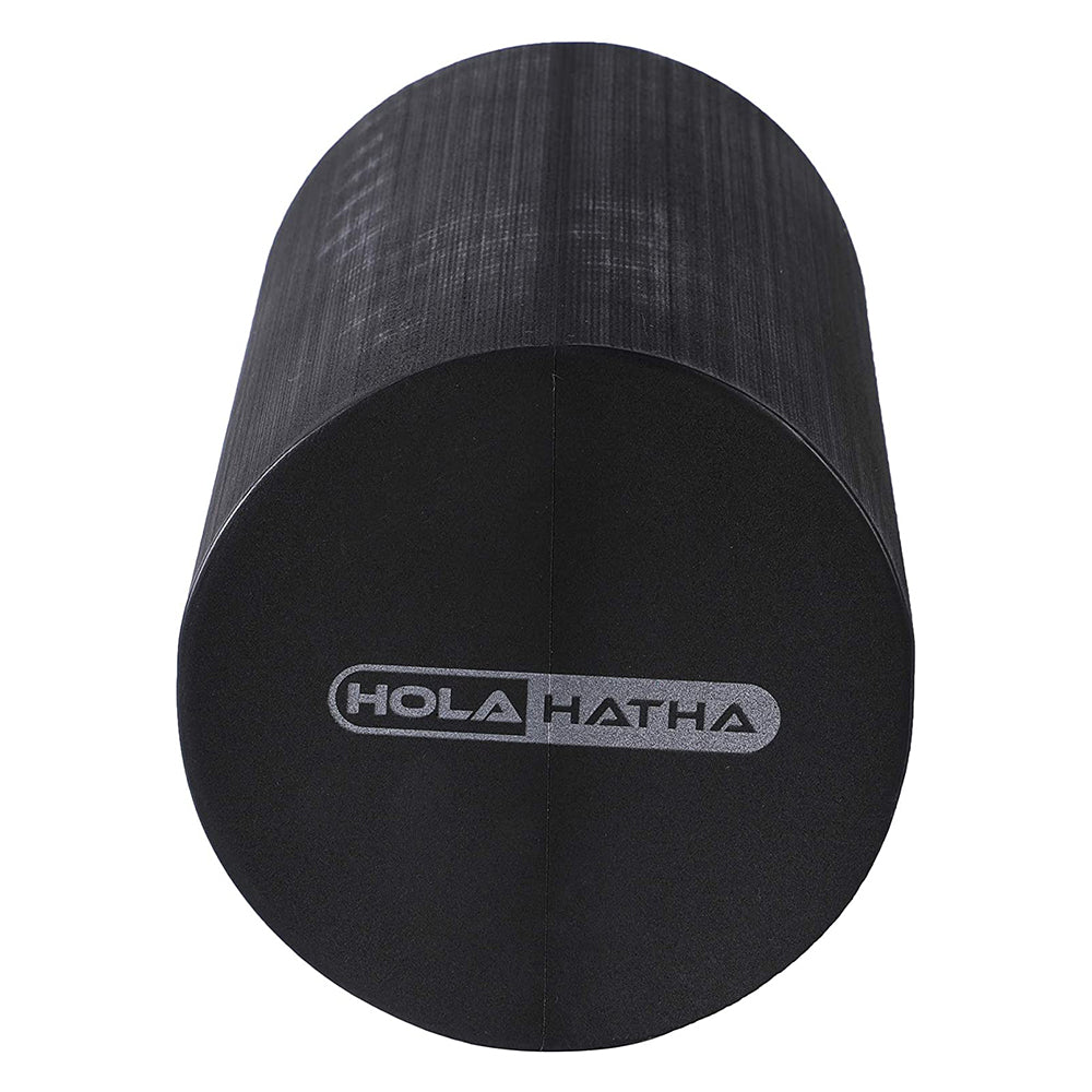 HolaHatha Portable High Density Solid EVA Foam Roller for Yoga and Gym Workouts - VMInnovations