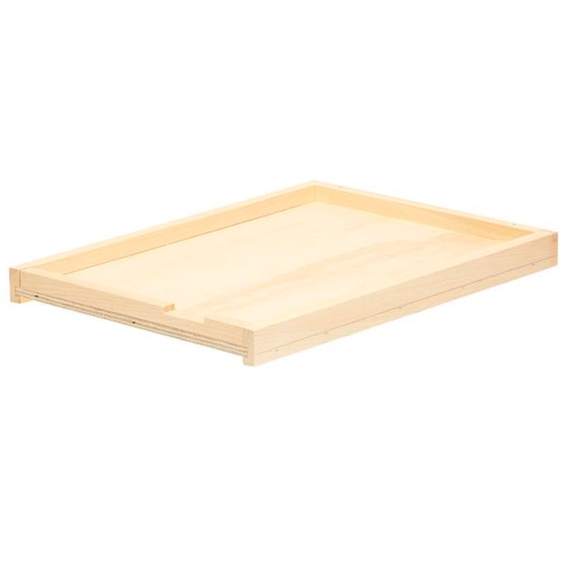 Little Giant Beekeeping Bee Hive Solid Pine and Plywood Bottom Board, Brown