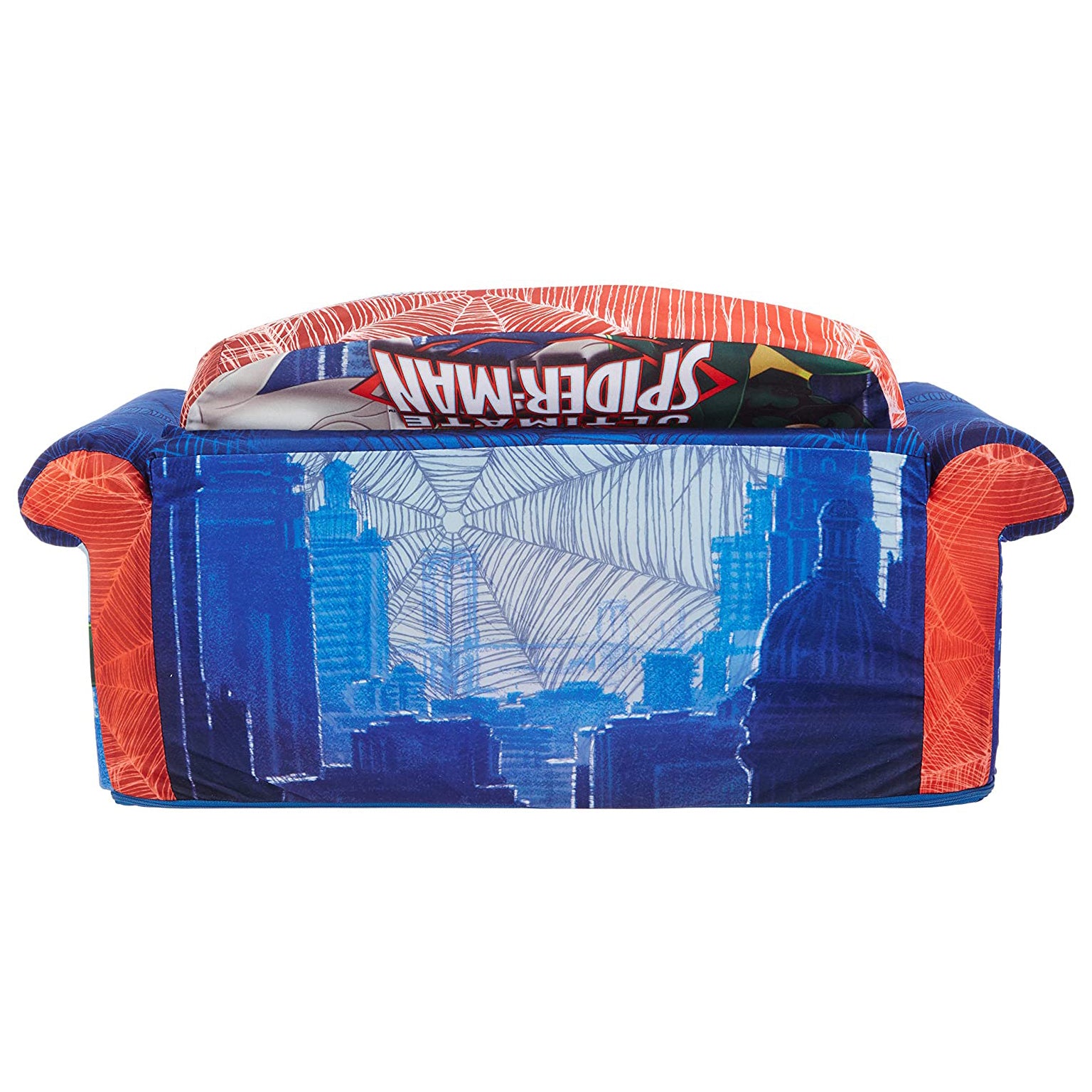 Marshmallow Furniture Comfy Foam Toddler Couch & Chair Package, Spider-Man