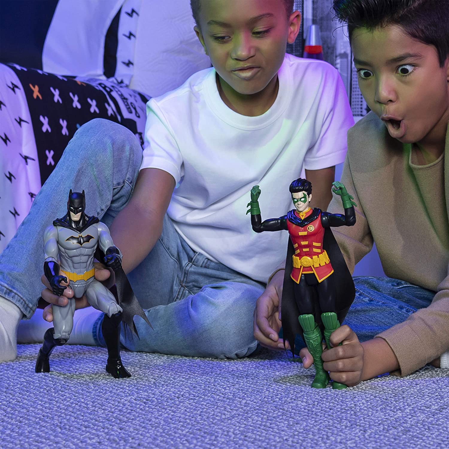 Spin Master Batman Toys Collection Flexible 12 Inch Robin Hero Action Figure - VMInnovations