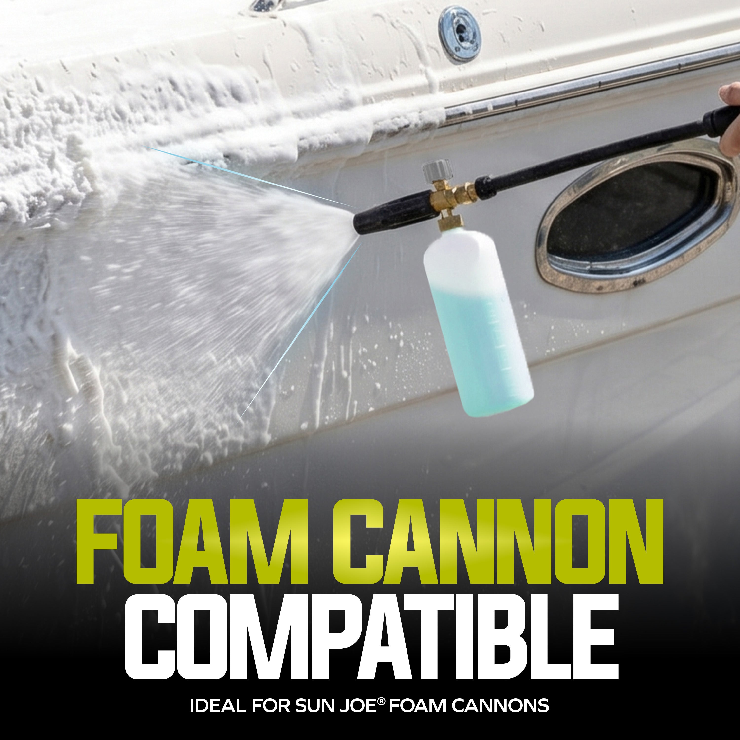 Sun Joe All Purpose Boat Wash Pressure Washer Cleaner Concentrate, 1 Gal, APBW1G - VMInnovations