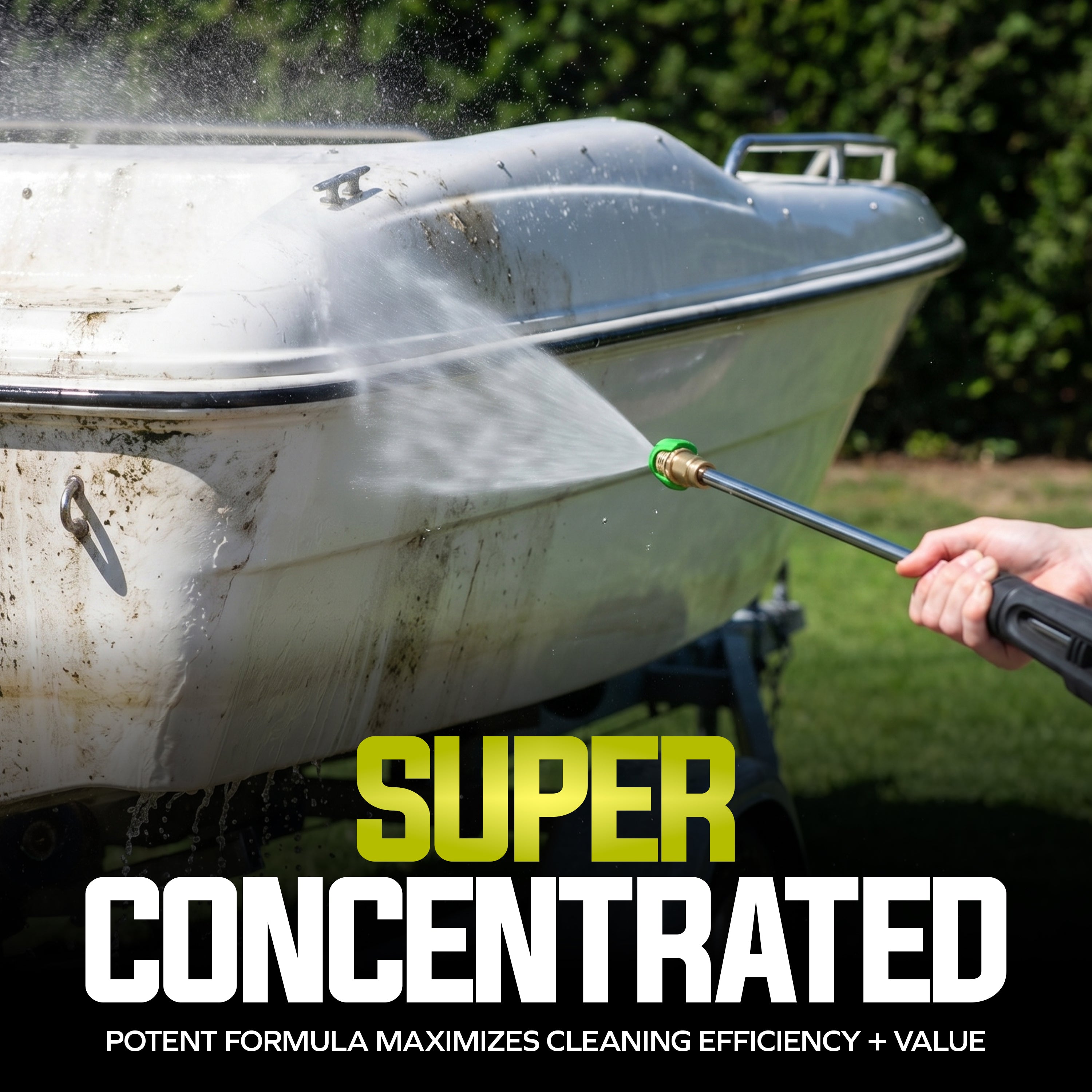 Sun Joe All Purpose Boat Wash Pressure Washer Cleaner Concentrate, 1 Gal, APBW1G - VMInnovations