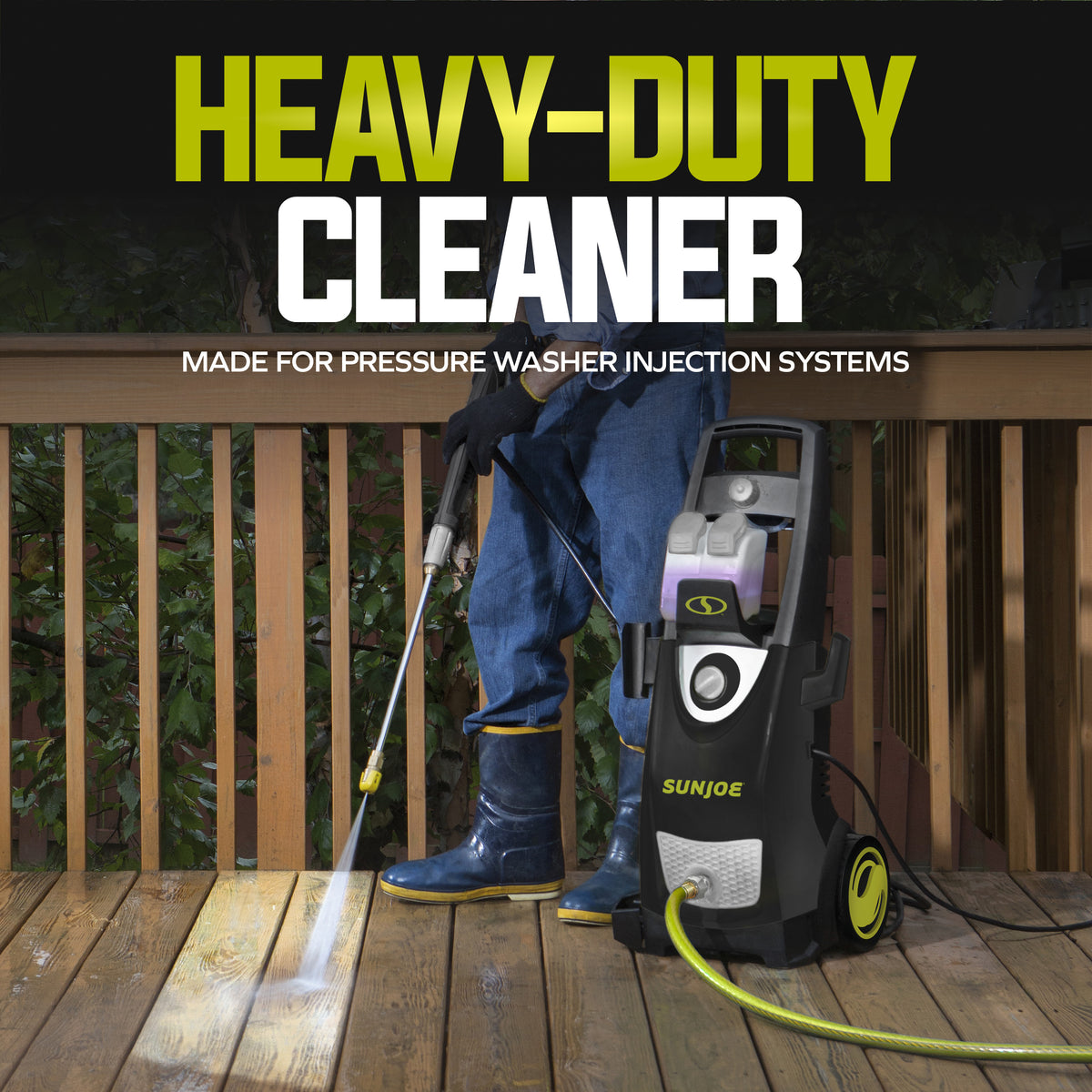 Sun Joe All-Purpose Pressure Washer Cleaner and Degreaser, 1 Gallon, SPX-APC1G (Open Box)