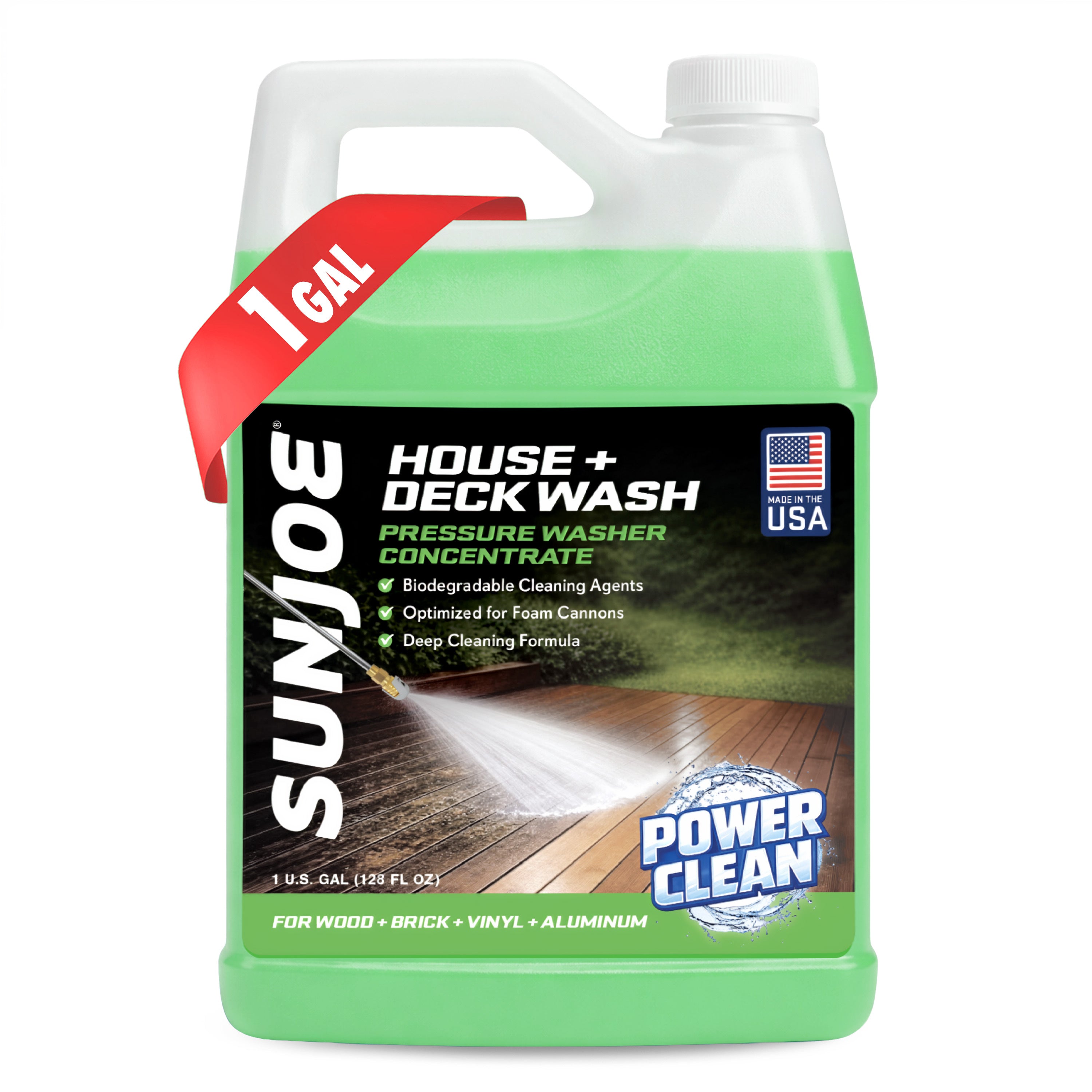 Sun Joe House & Deck All-Purpose Pressure Washer Concentrated Cleaner (Open Box)