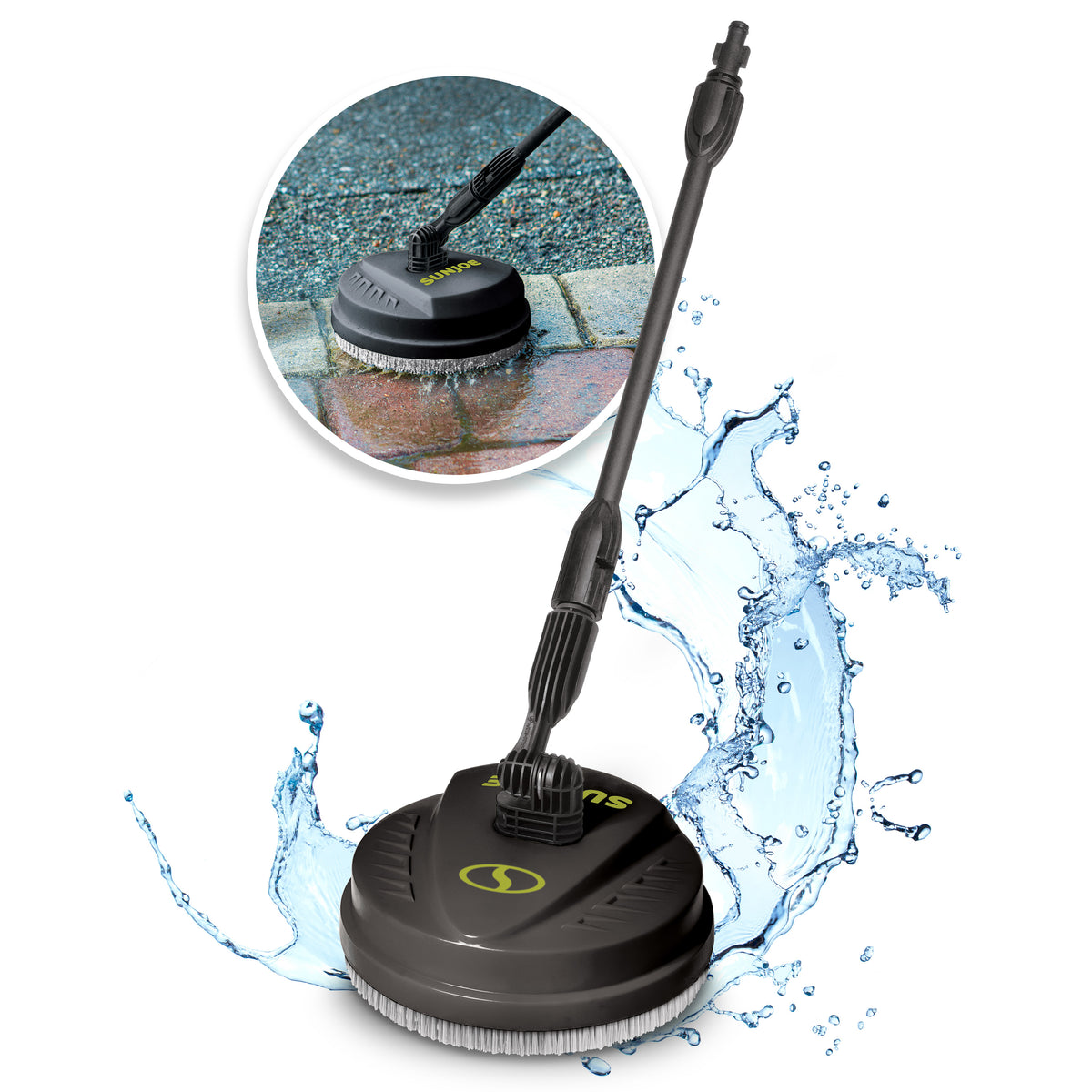 Sun Joe Portable 10 Inch Pressure Washer Attachment, Multi Surface (Used)