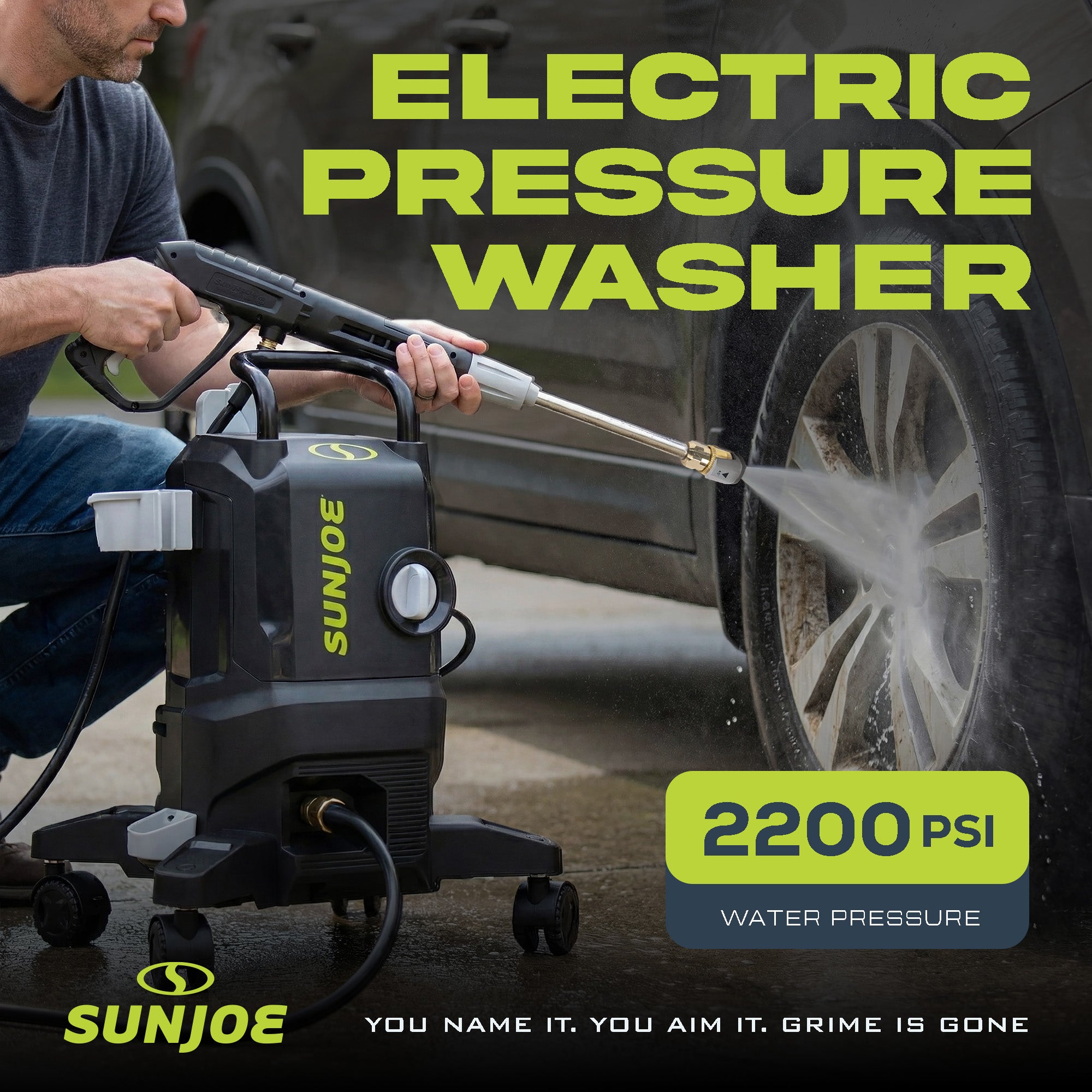 Sun Joe Electric Pressure Washer & Accessory Kit, SPX3000-QW2, PWMA Certified
