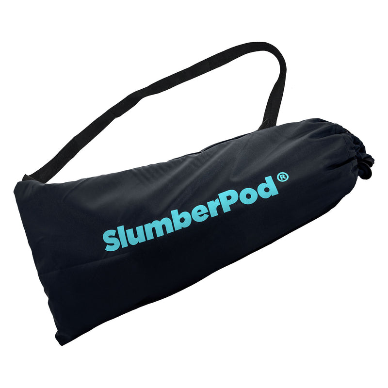 SlumberPod Privacy Pod Blackout Travel Sleep Space, 4 Months & Up, Black/Blue