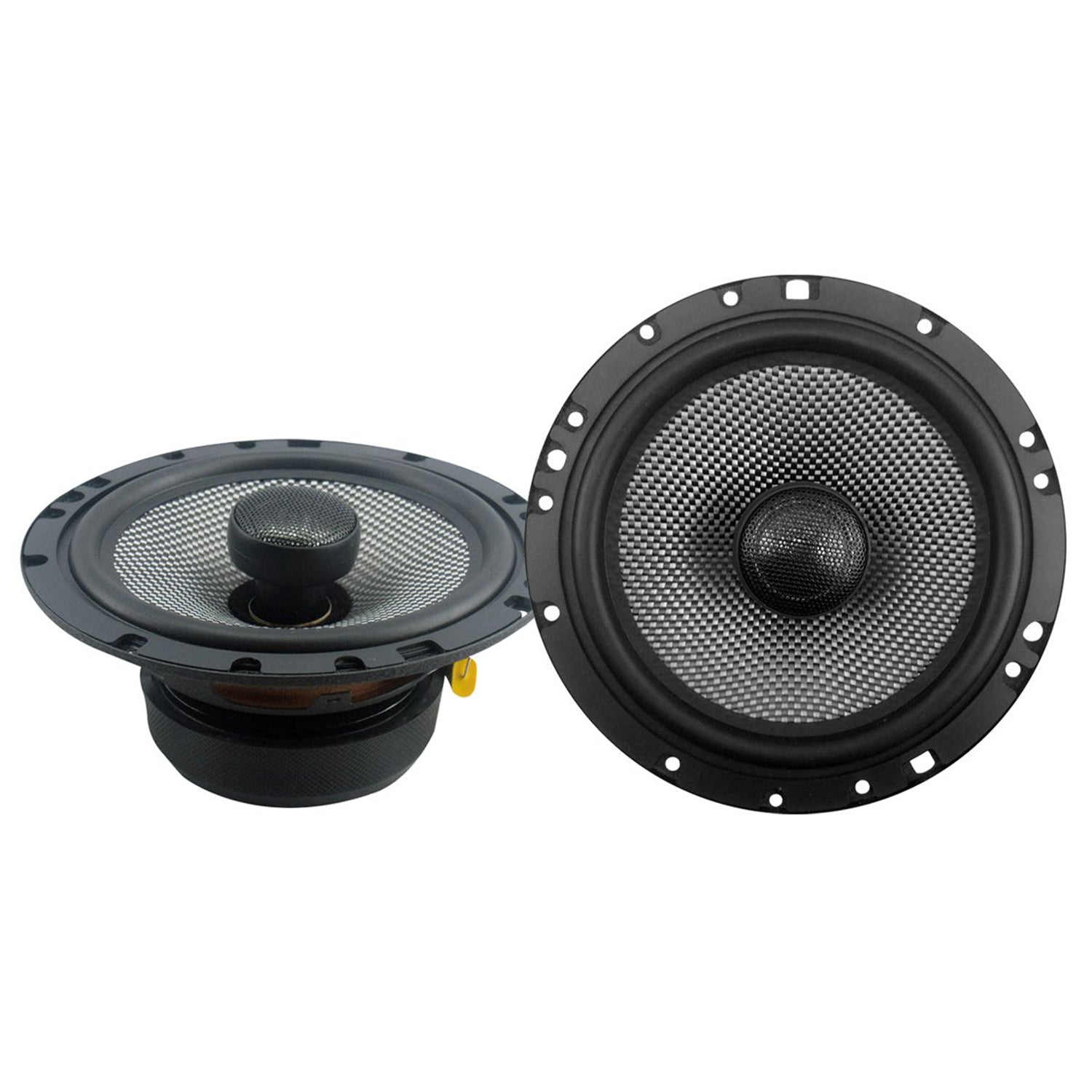 American Bass Coaxial 2 Way 6.5in Neodymium Swivel Tweeter Speaker (For Parts)