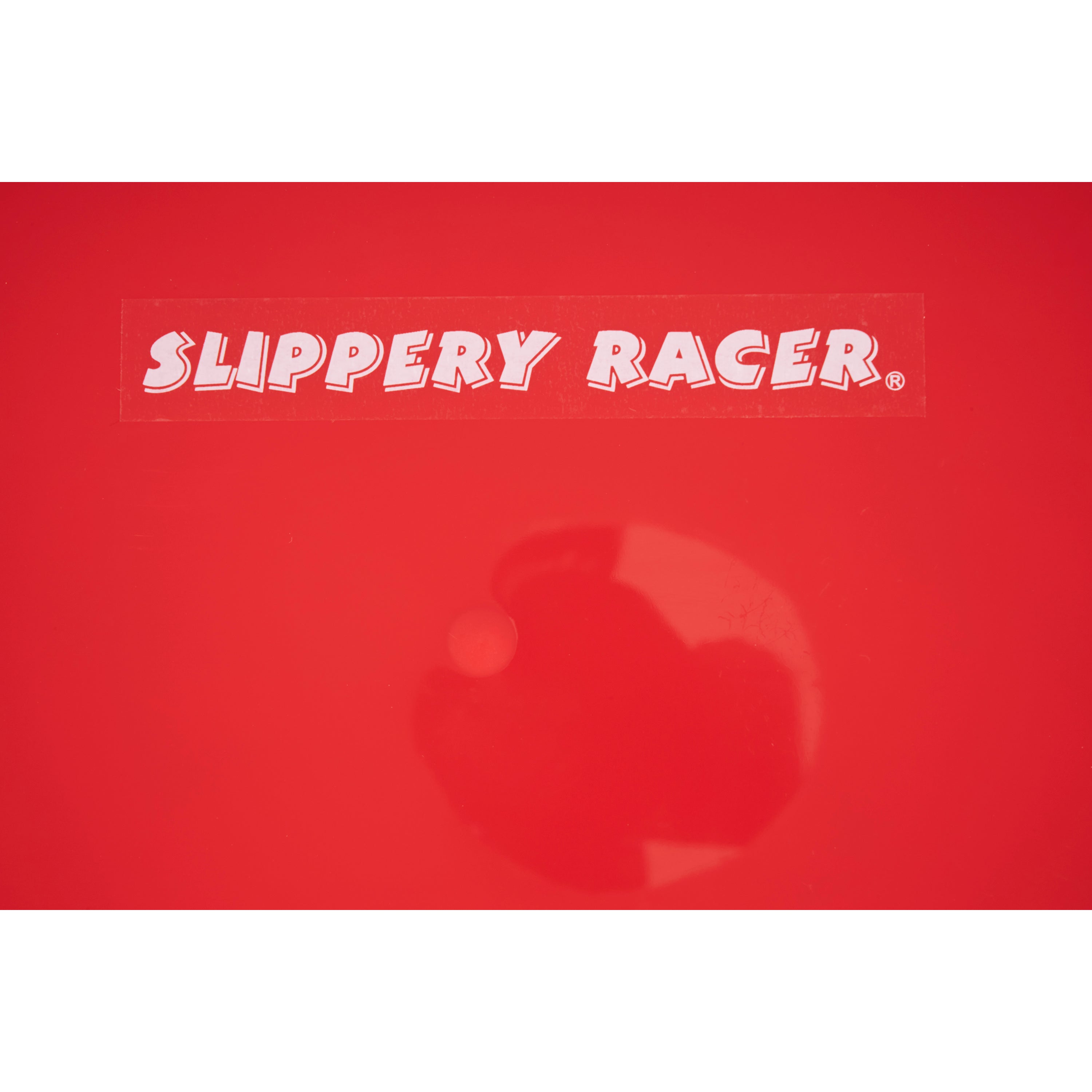 Slippery Racer Downhill Pro Adults and Kids Plastic Disc Snow Sled, Red (3 Pack)