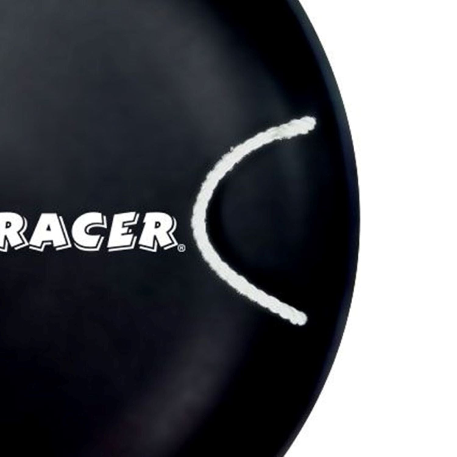 Slippery Racer ProDisc 26" Heavy Duty Metal Saucer Sled with Rope Handles, Black - VMInnovations