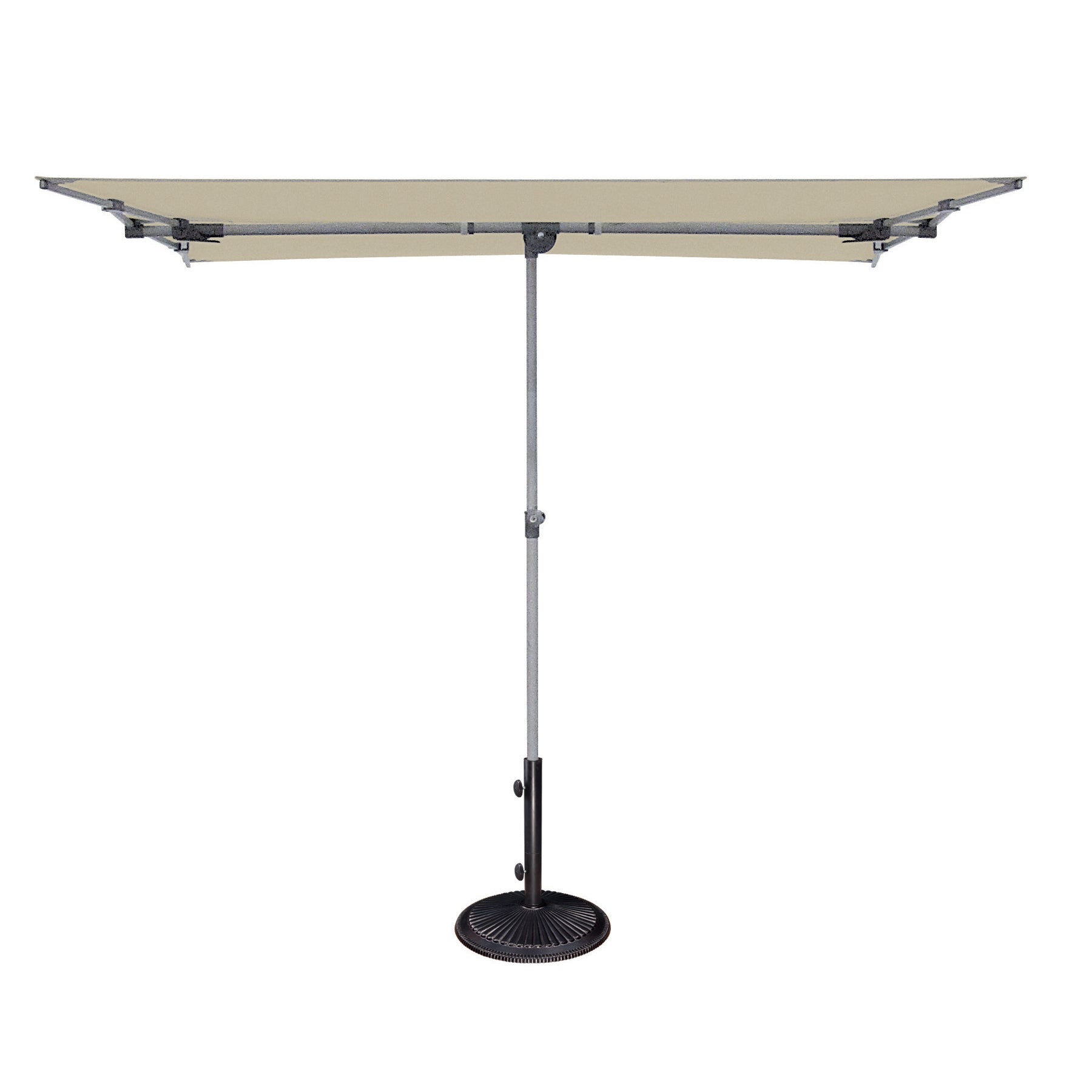 SimplyShade Capri Outdoor Patio Shade Balcony Umbrella, Antique Beige (Used)