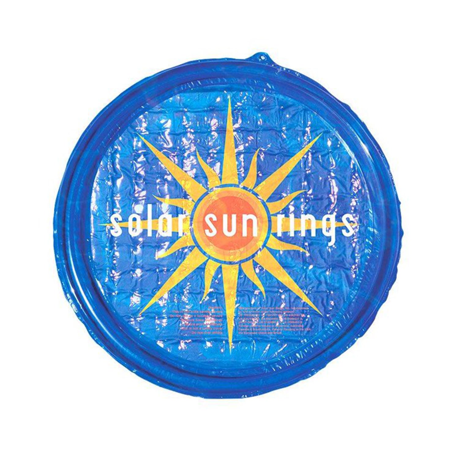 Solar Sun Rings UV Resistant Pool Spa Heater Circular Solar Cover, Blue (3 Pack) - VMInnovations