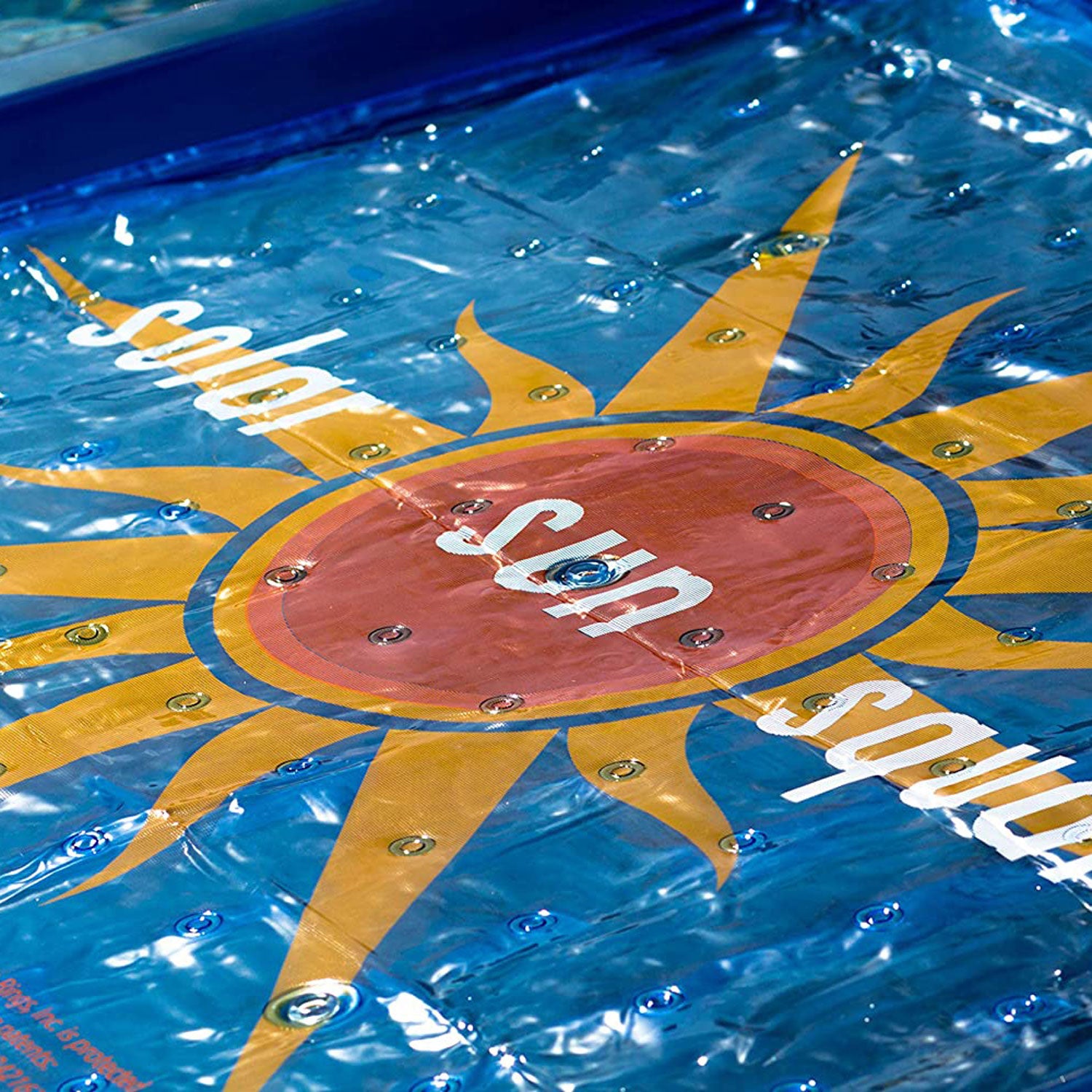 Solar Sun Rings UV Resistant Pool Heater Square Solar Cover, Sunburst (Used) - VMInnovations