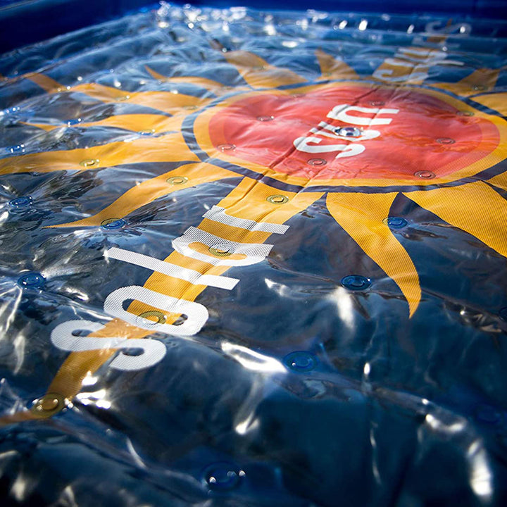 Solar Sun Rings UV Resistant Swimming Pool Heater Square Solar Cover, Sunburst - VMInnovations