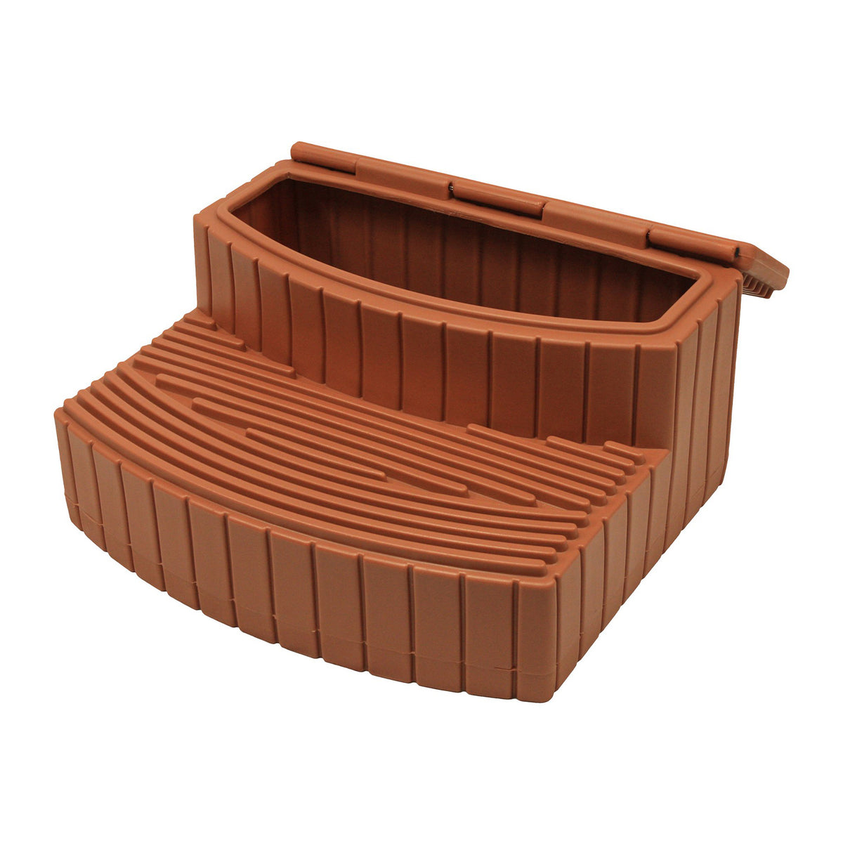 Good Ideas Sora Steps Outdoor & Indoor Storage Step, Terra Cotta (Open Box)