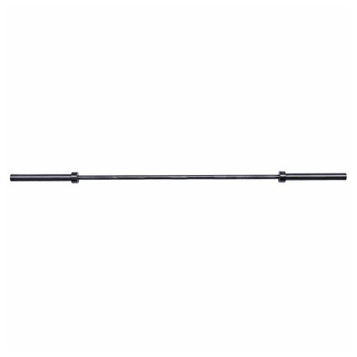 Steelbody 7 Foot Olympic Weight Lifting Barbell Gym Equipment, Black, 45 Pounds