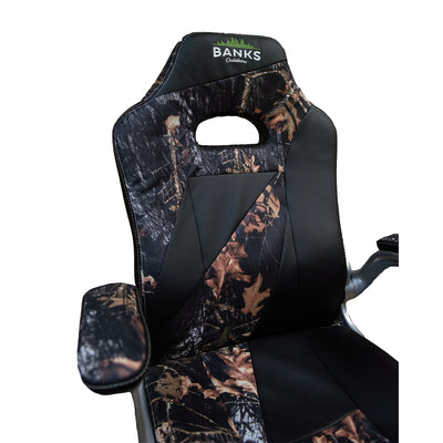 Banks Outdoors All Weather Rolling Camouflage Hunting Blind Camp Captain's Chair