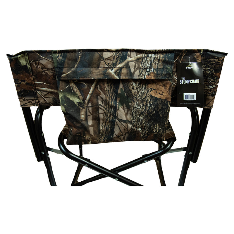 Banks Outdoors Weatherproof Folding Camouflage Hunting Blind Camping Stump Chair