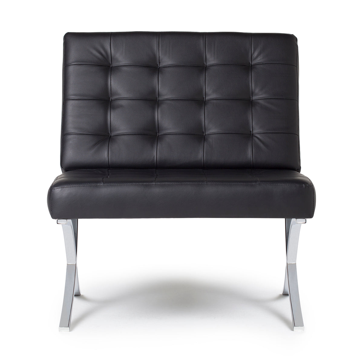 Studio Designs Modern Leather Atrium Living Room Chair Furniture (Open Box)