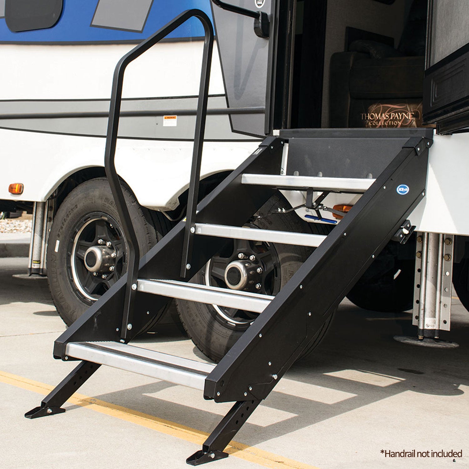 MORryde Step Above 36.5" to 42" 4 Step Portable RV Camper Entry Stair (Used)