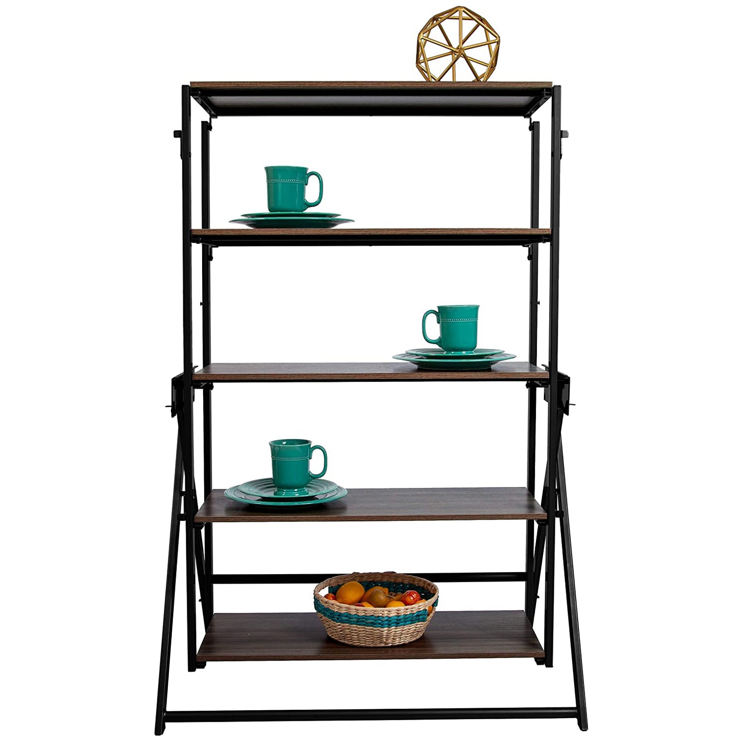 Origami 2 in 1 Wooden Display Storage Shelf To Table Desk Unit (Used) - VMInnovations