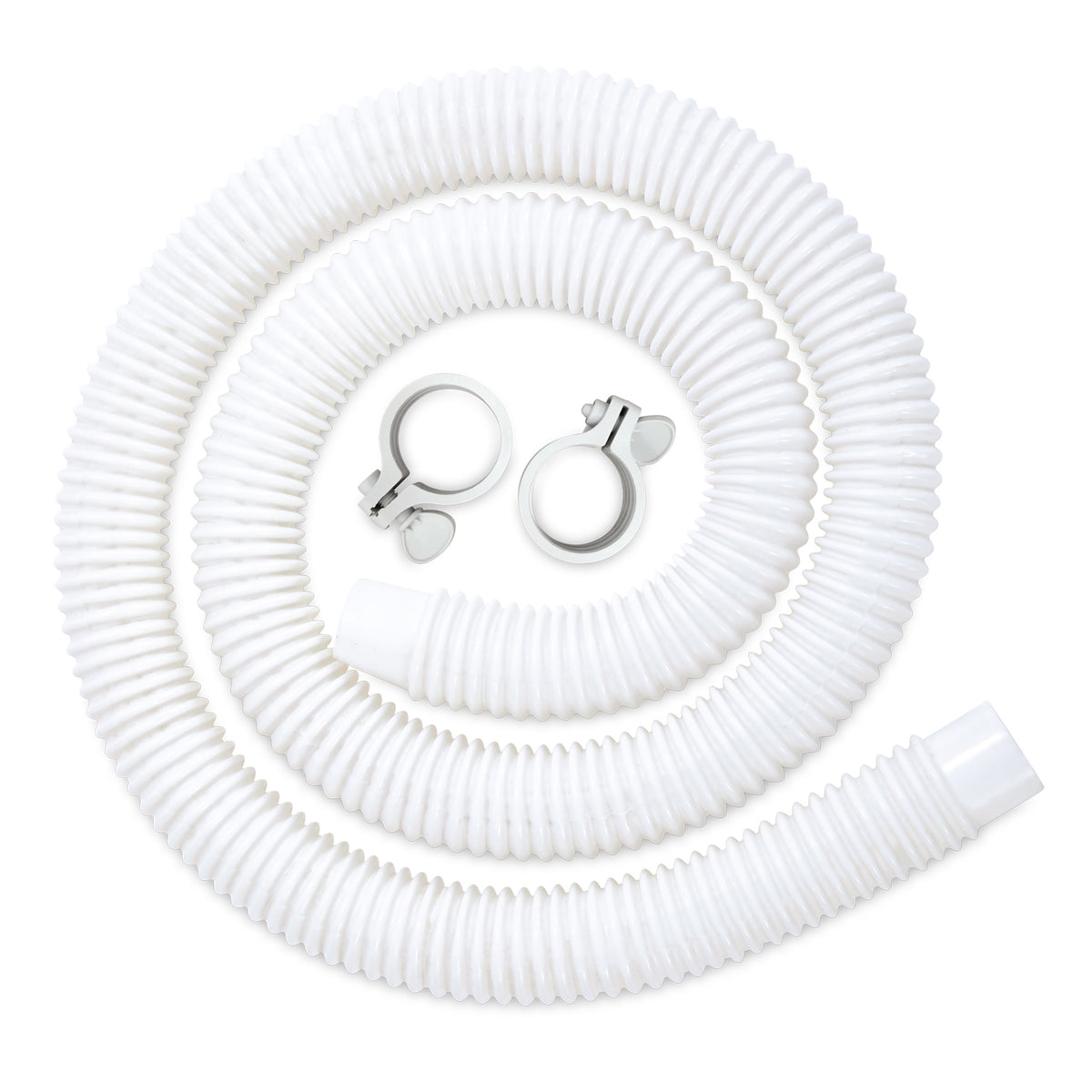 Summer Waves 59 x 1.25 Inch Swimming Pool Pump Hose Accessory Kit (Open Box)