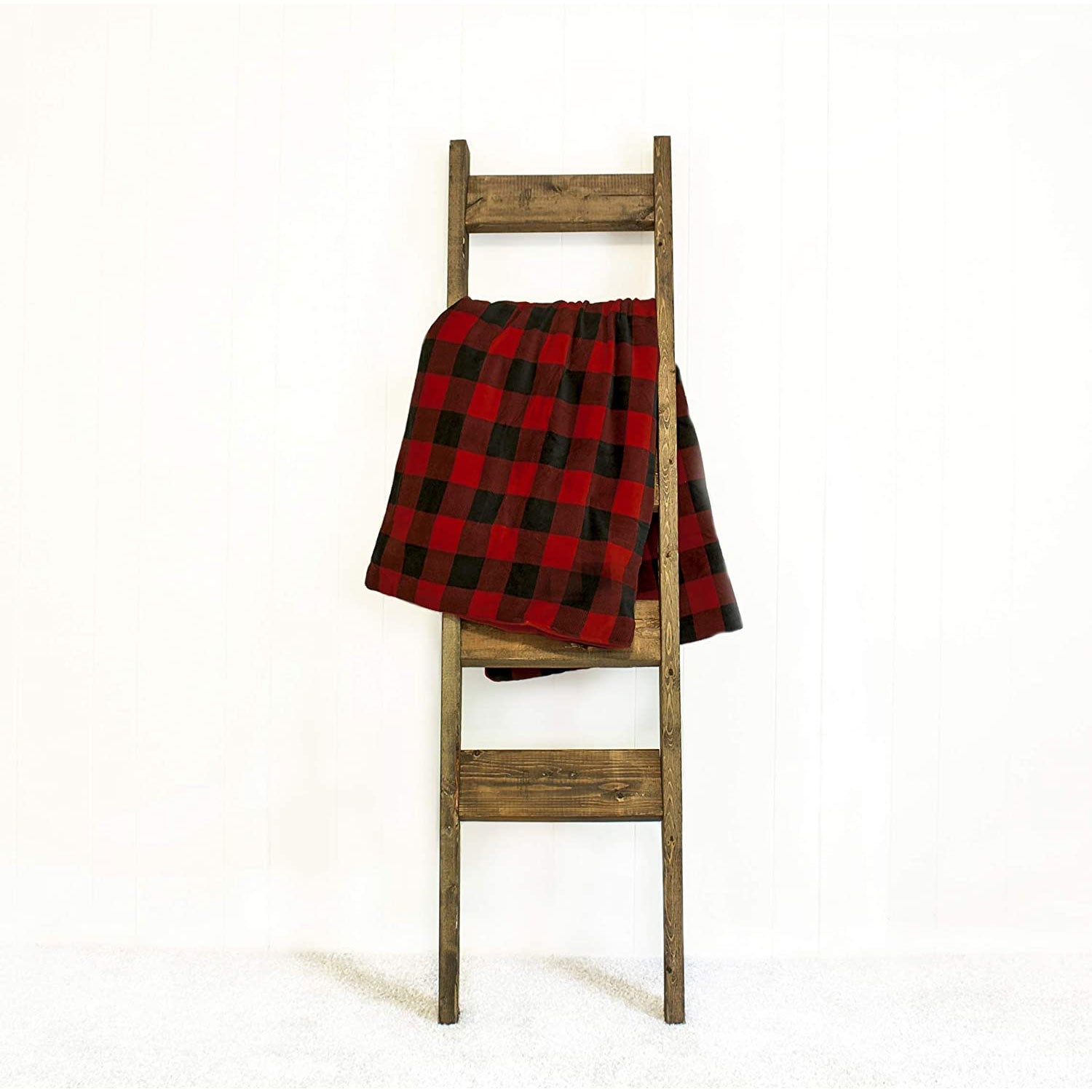 Sunbeam Heated Electric Fleece Throw Comforter w/ Controller, Red Plaid (Used) - VMInnovations