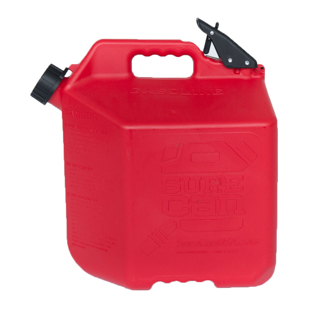 SureCan Rotating Nozzle 5 Gallon Flow Control Gas Container Can, Red (Open Box)