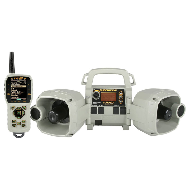 FOXPRO SW1 Shockwave Digital Electronic Predator 4 Speaker 100 Sounds Game Call