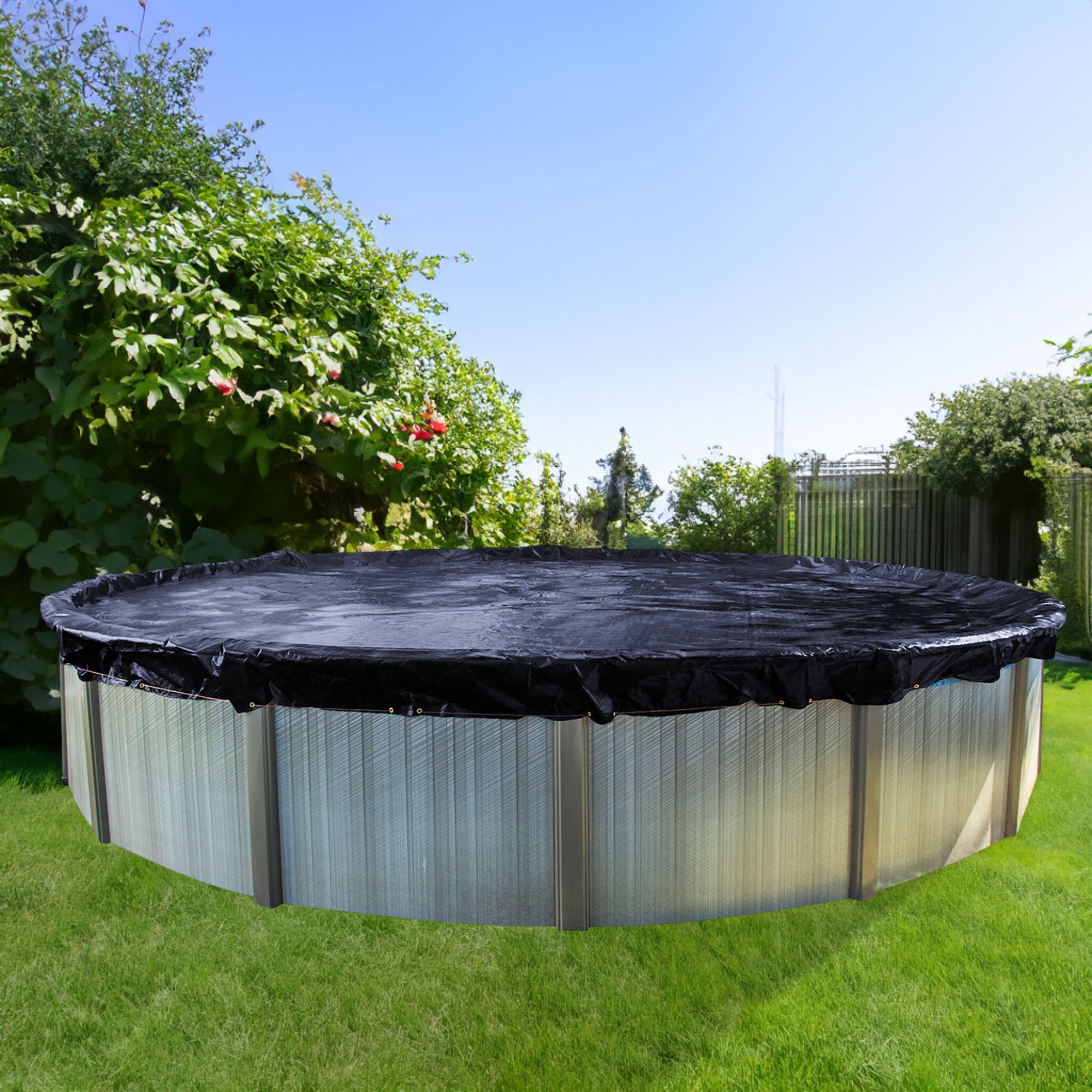 Swimline PCO827 24' Round Above Ground Swimming Winter Cover (Pool Cover Only)
