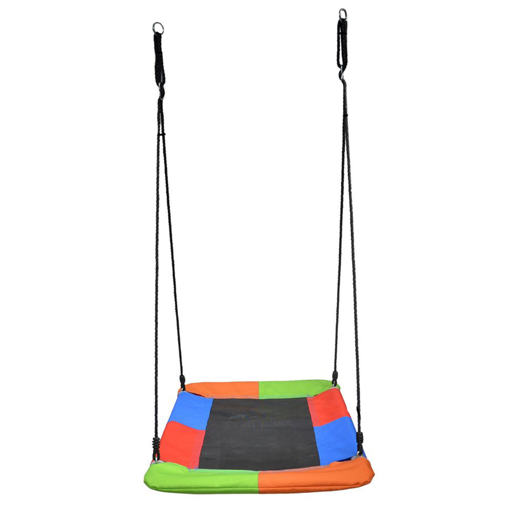 Swinging Monkey Giant 40" x 30" Square Mat Platform Outdoor Play Swing (2 Pack)