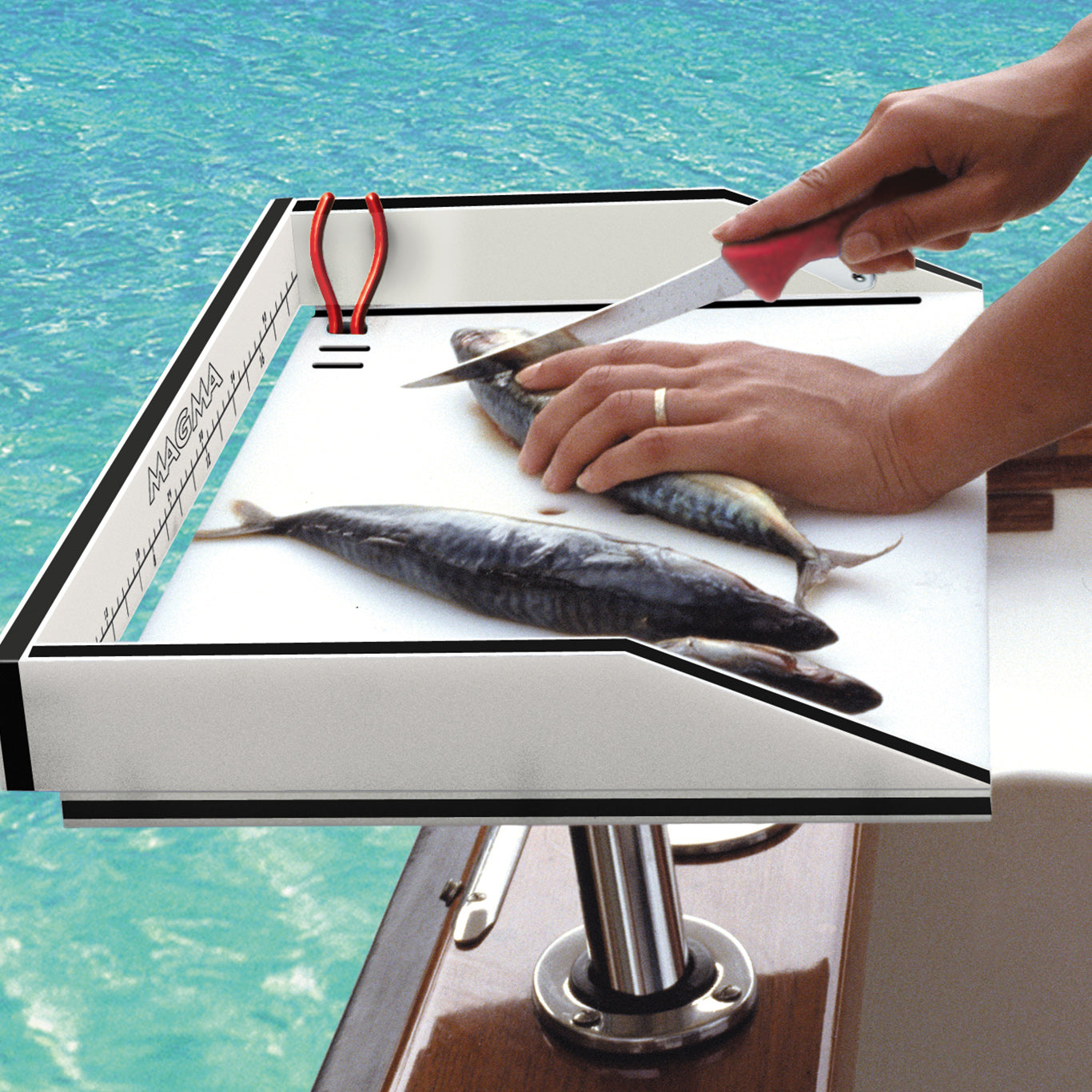Magma Boat Marine 20" Fish Cleaning Cutting Table Board & Mount (Open Box)