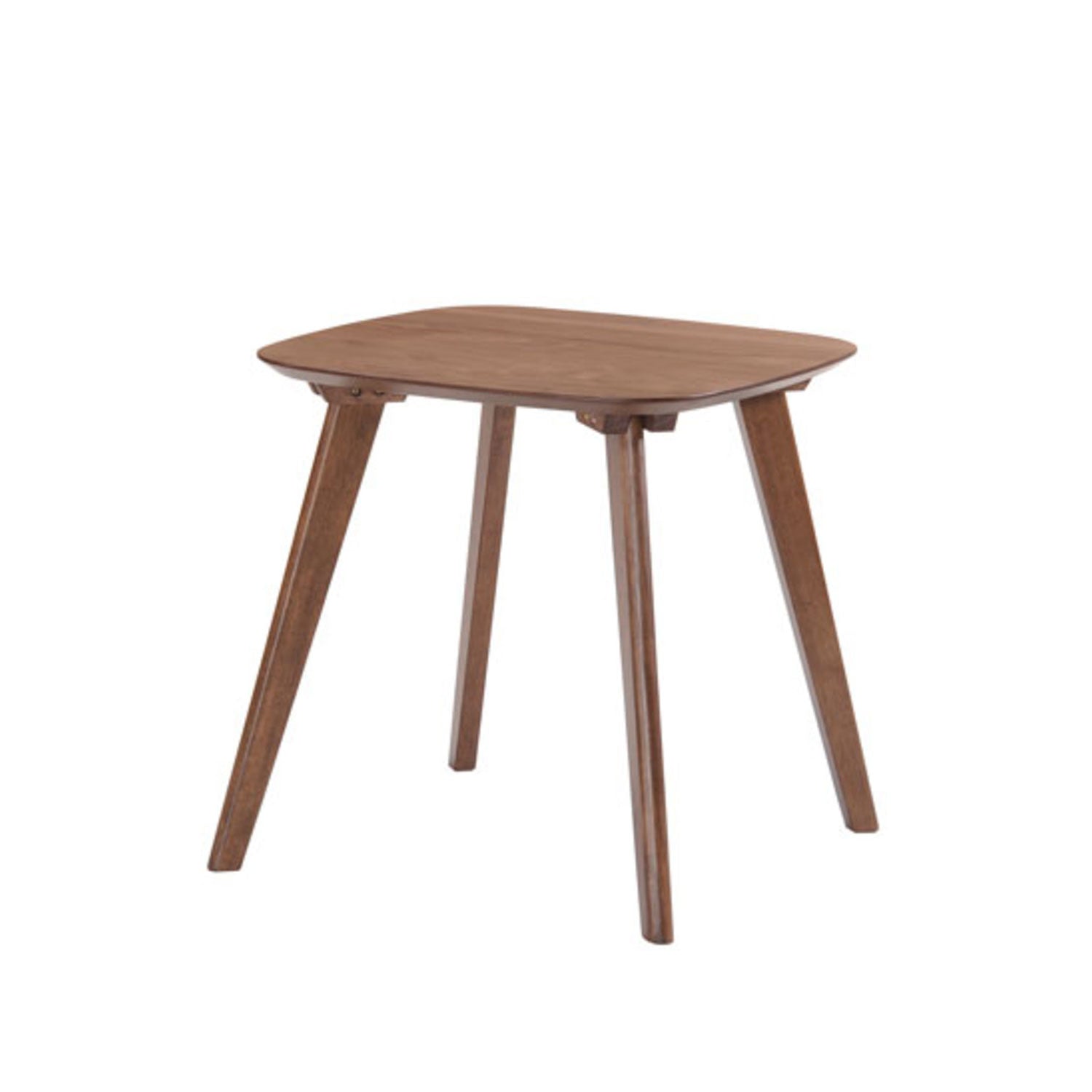 Emerald Home 19.75 Inch Walnut Brown Square Accent Side End Table (Used)