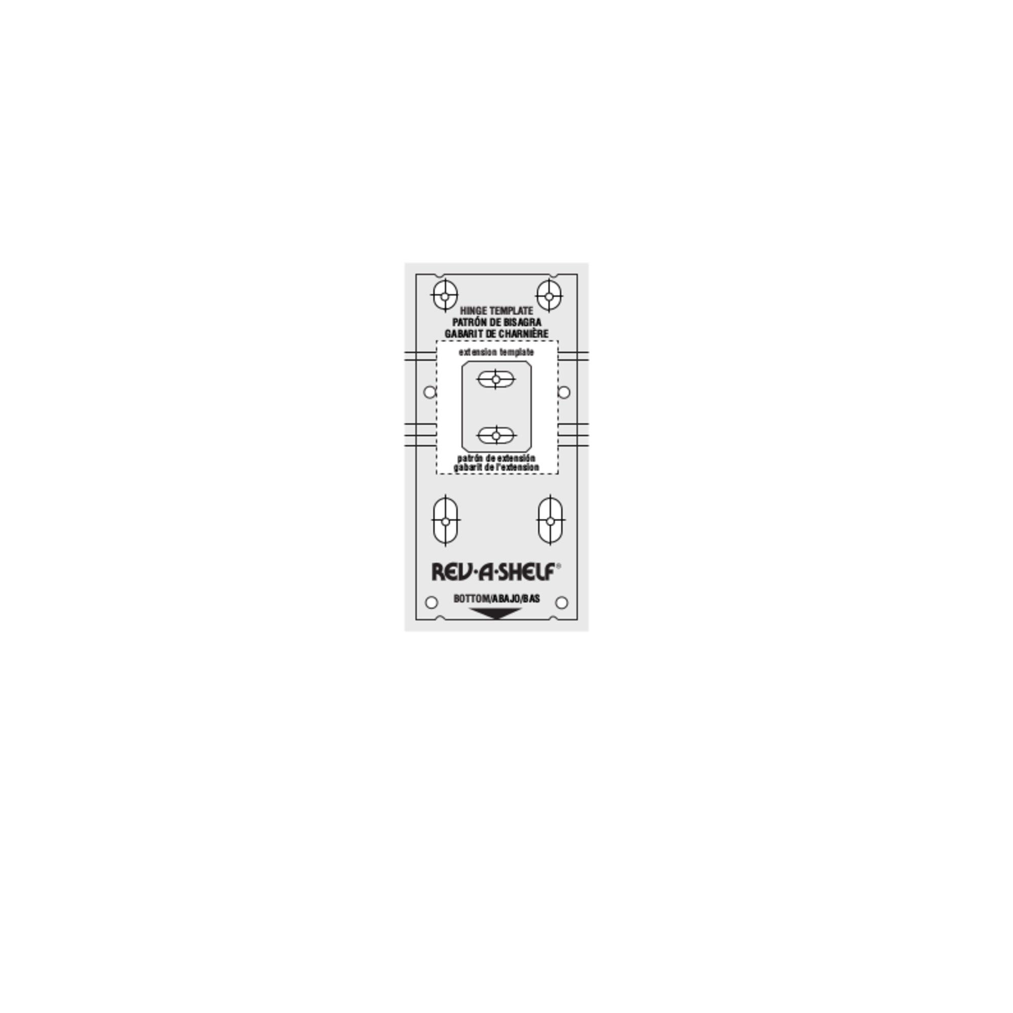 Rev-A-Shelf 6581-31SC-52 31" Stainless Steel Slim Tip-Out Tray (Refurbished)